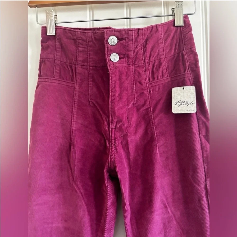 Free People- We The Free Jayde Cord Flare Jeans 
Size 24 NWT - Picture 3 of 13